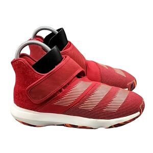 Adidas Red Harden EUC B/E 3 EF3602 Strap Mid Top Basketball Shoes SZ 7